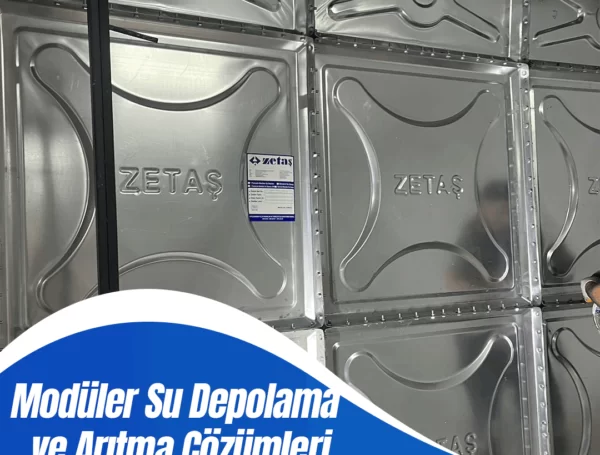 Sürdürülebilir Su Yönetiminde Zetaş Kimya’nın Rolü: Modüler Su Depolama ve Arıtma Çözümleri