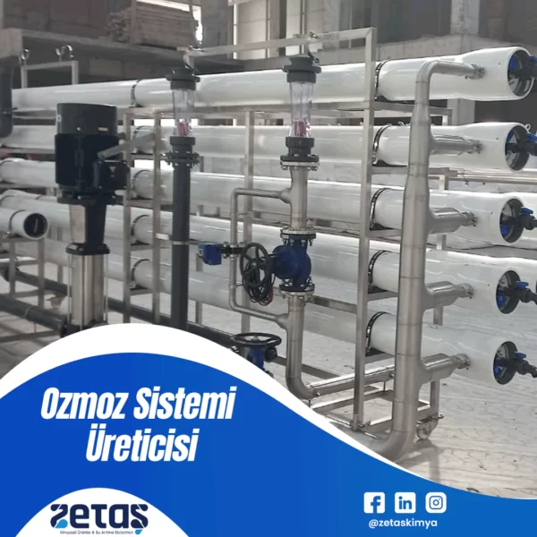 OZMOZ SİSTEMİ İLE TEMİZ VE GÜVENLİ SU: ZETAŞ KİMYA’NIN SU ARITMA ÇÖZÜMLERİ