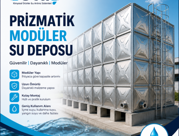 Prizmatik Modüler Su Deposu Nedir? Avantajları, Özellikleri ve Kullanım Alanları