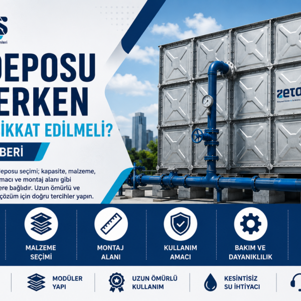 Su Deposu Seçerken Nelere Dikkat Edilmeli?