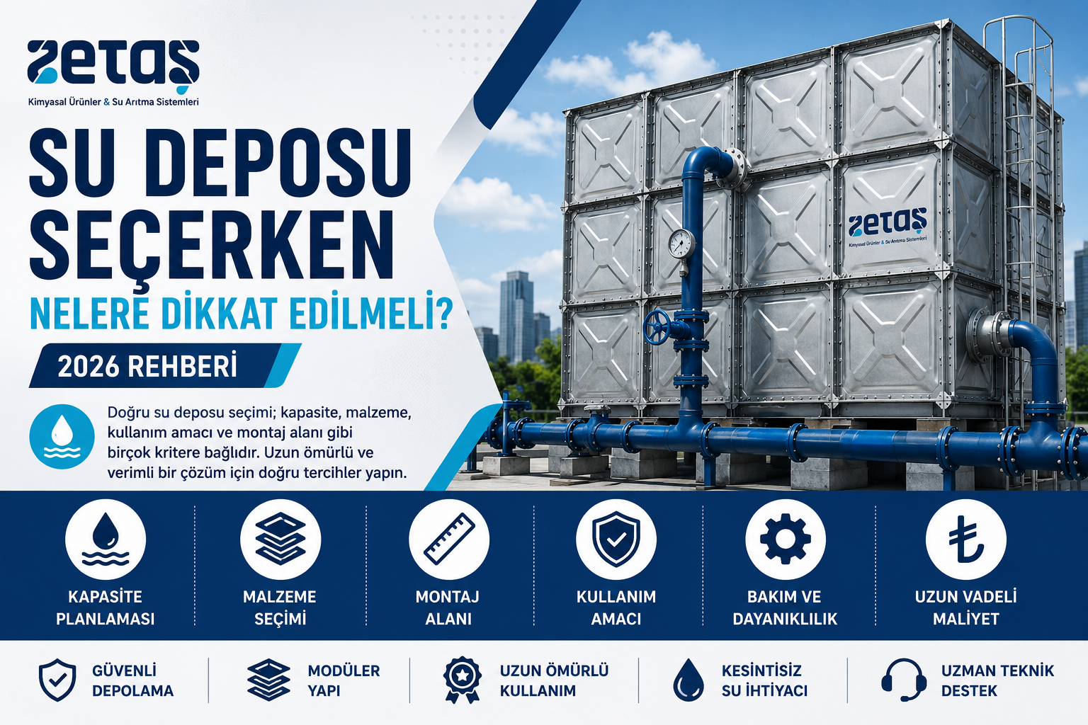 Su Deposu Seçerken Nelere Dikkat Edilmeli?